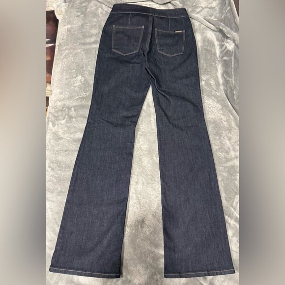 White House Black Market High-Rise Boot Sculpt Blue Denim - Picture 8 of 11